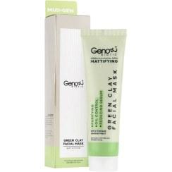 ماسک صورت و گردن ژنوبایوتیک مدل خاک رس سبز حجم 100 