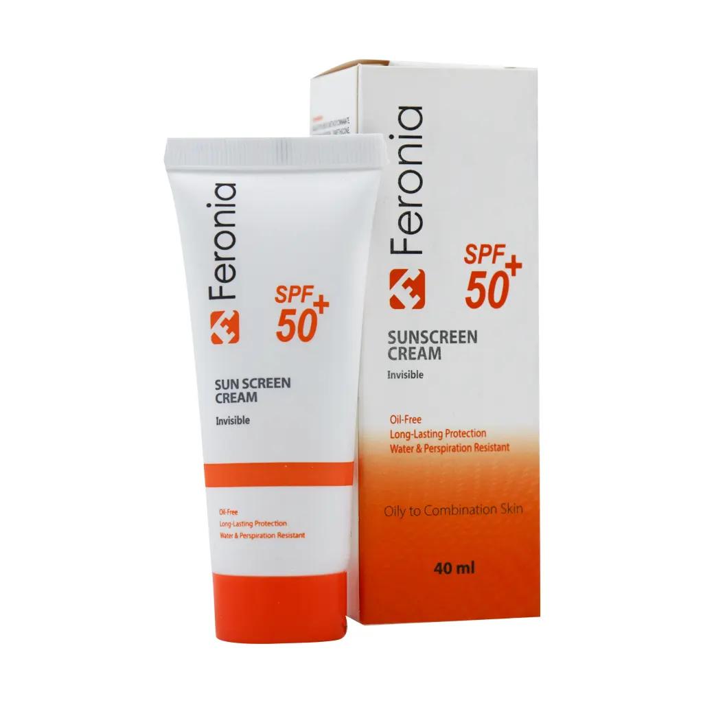 کرم ضد آفتاب فاقد چربی SPF50 فرونیا 50 میلی لیتر