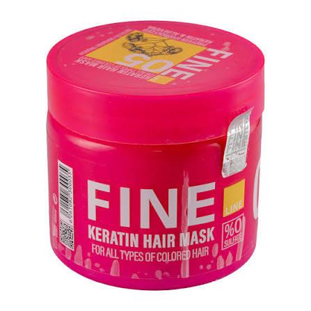 ماسک مو ترمیم کننده داخل حمام فاین لاین حاوی کراتین 400ml